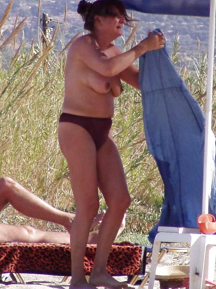 The beach