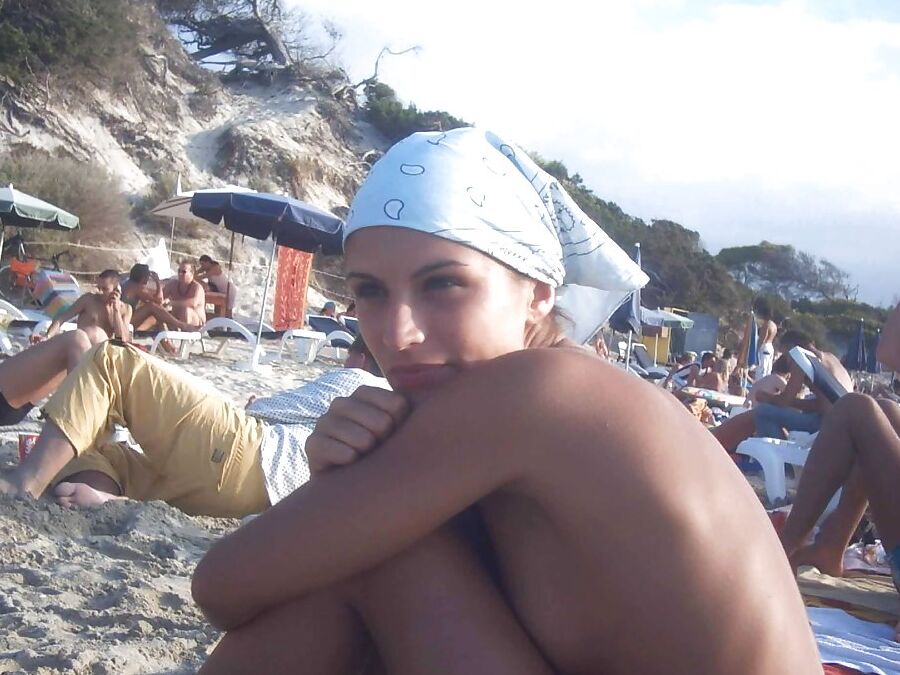 The beach