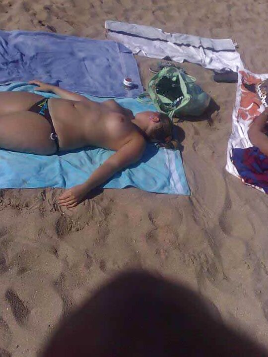 The beach