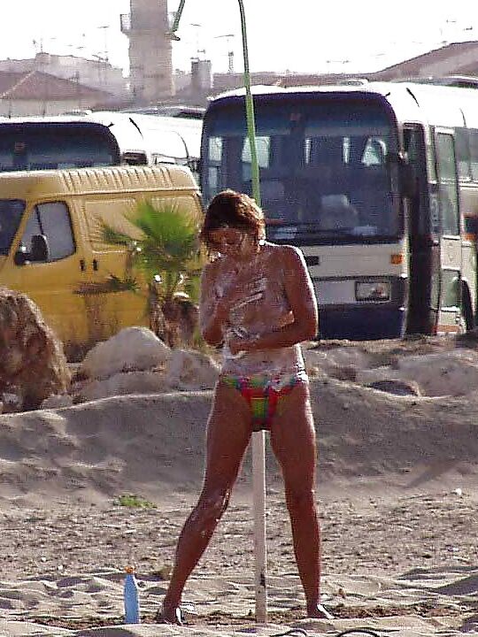The beach