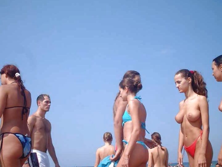 The beach