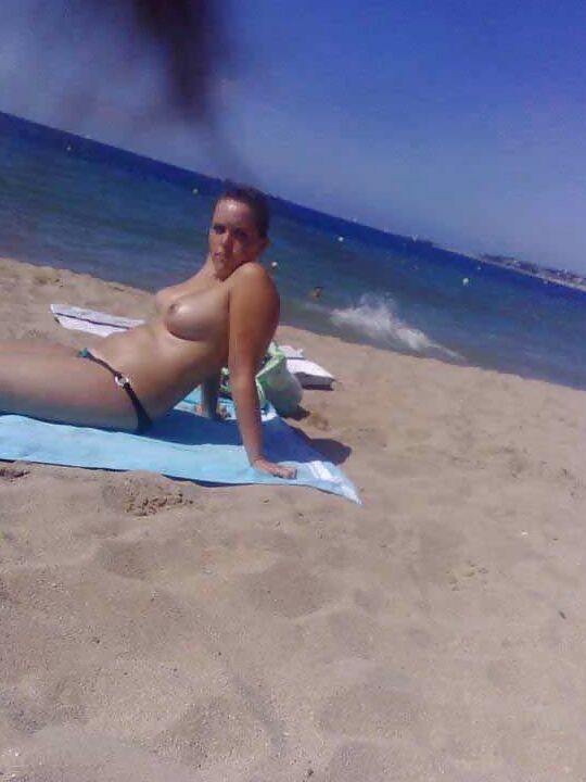 The beach
