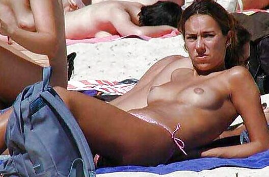 The beach