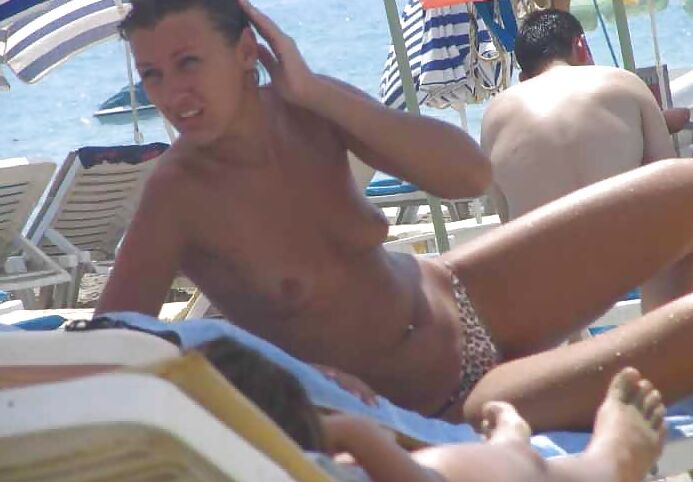 The beach