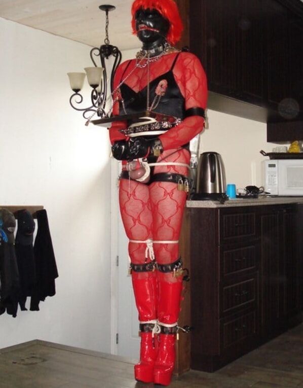 Bondage and Sissies Hooded