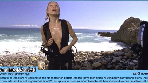 Tall and hot blonde Cameron Diaz
