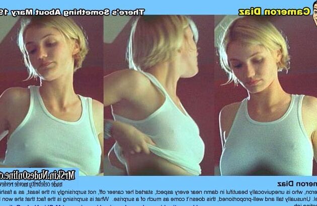 Tall and hot blonde Cameron Diaz