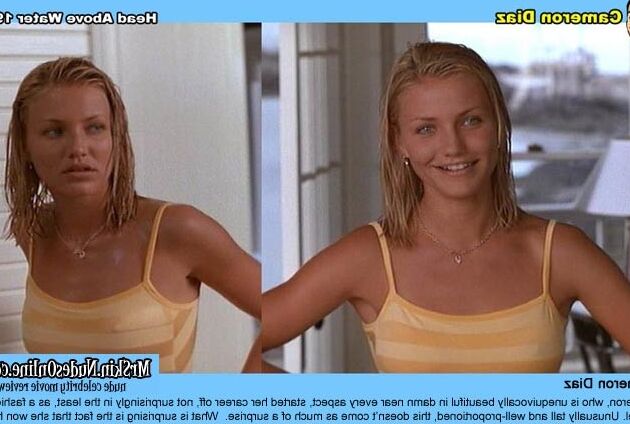 Tall and hot blonde Cameron Diaz