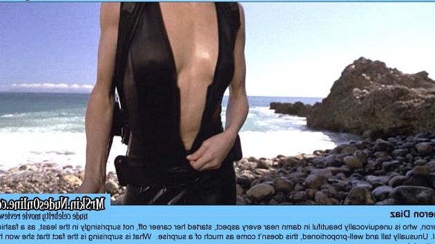 Tall and hot blonde Cameron Diaz