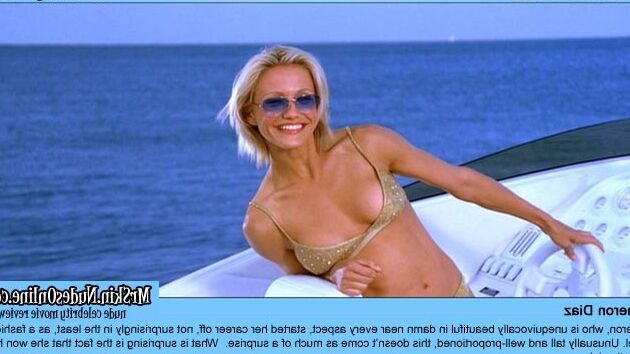 Tall and hot blonde Cameron Diaz