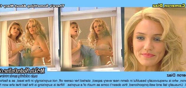Tall and hot blonde Cameron Diaz