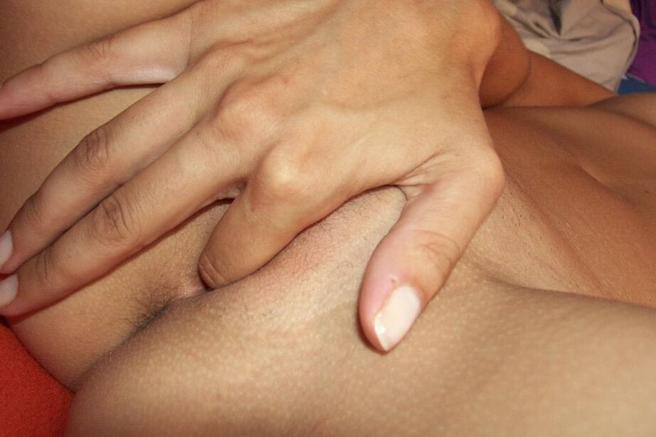 Photos of a chick masturbating in a cheap motel