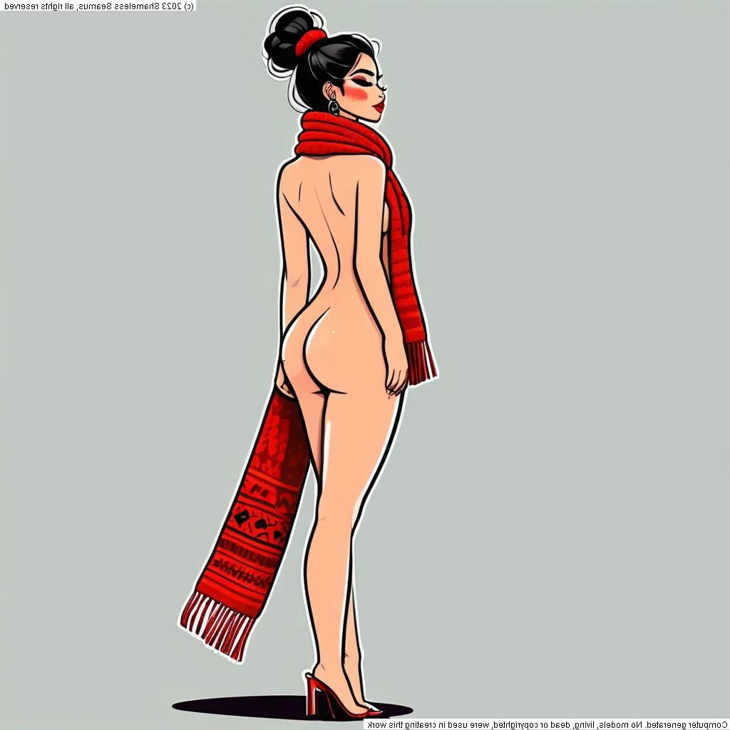 Red Scarf - 36 Pics