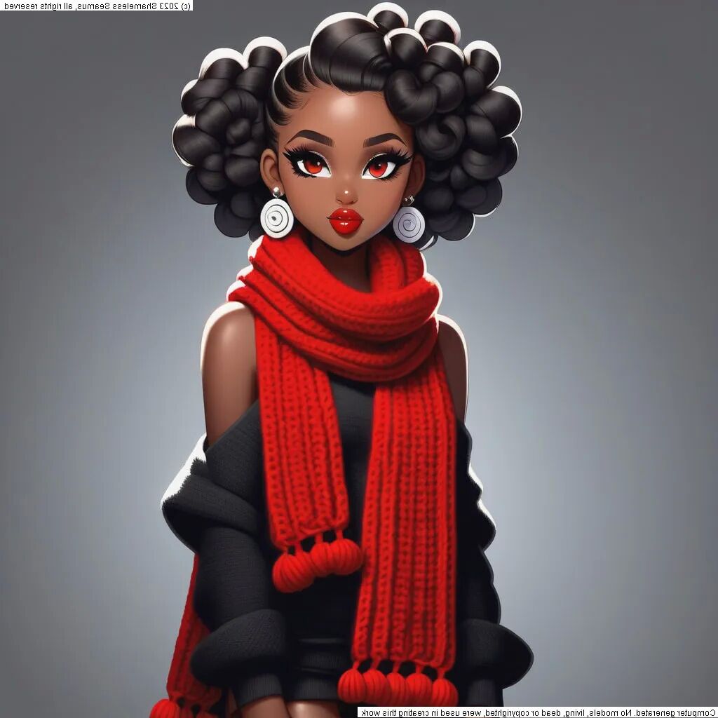 Red Scarf - 36 Pics