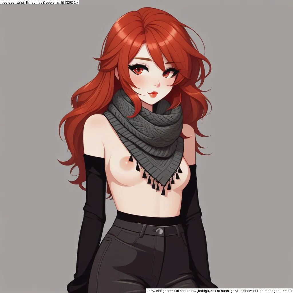 Red Scarf - 36 Pics