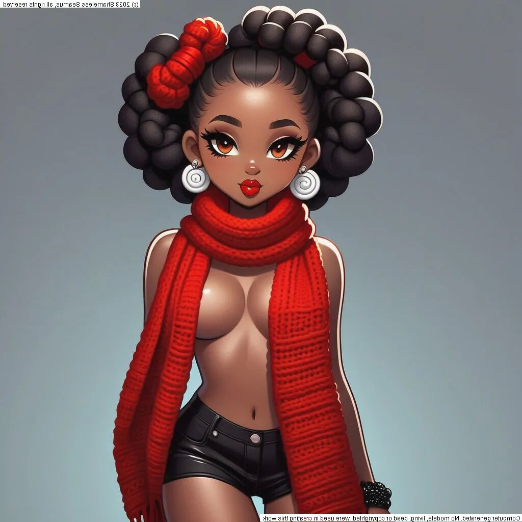 Red Scarf - 36 Pics