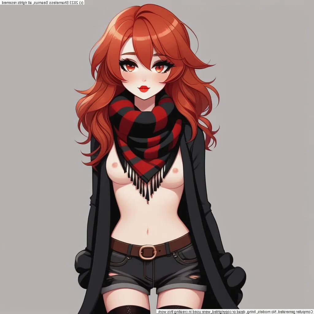Red Scarf - 36 Pics