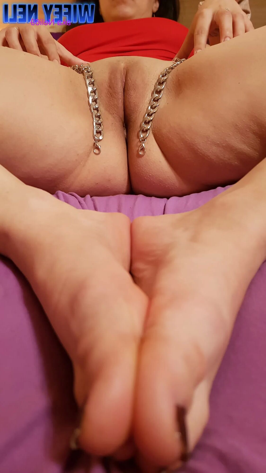 WIfey Neli aka Neli69 exposing her sexy ass and pussy anklet - 23 Pics