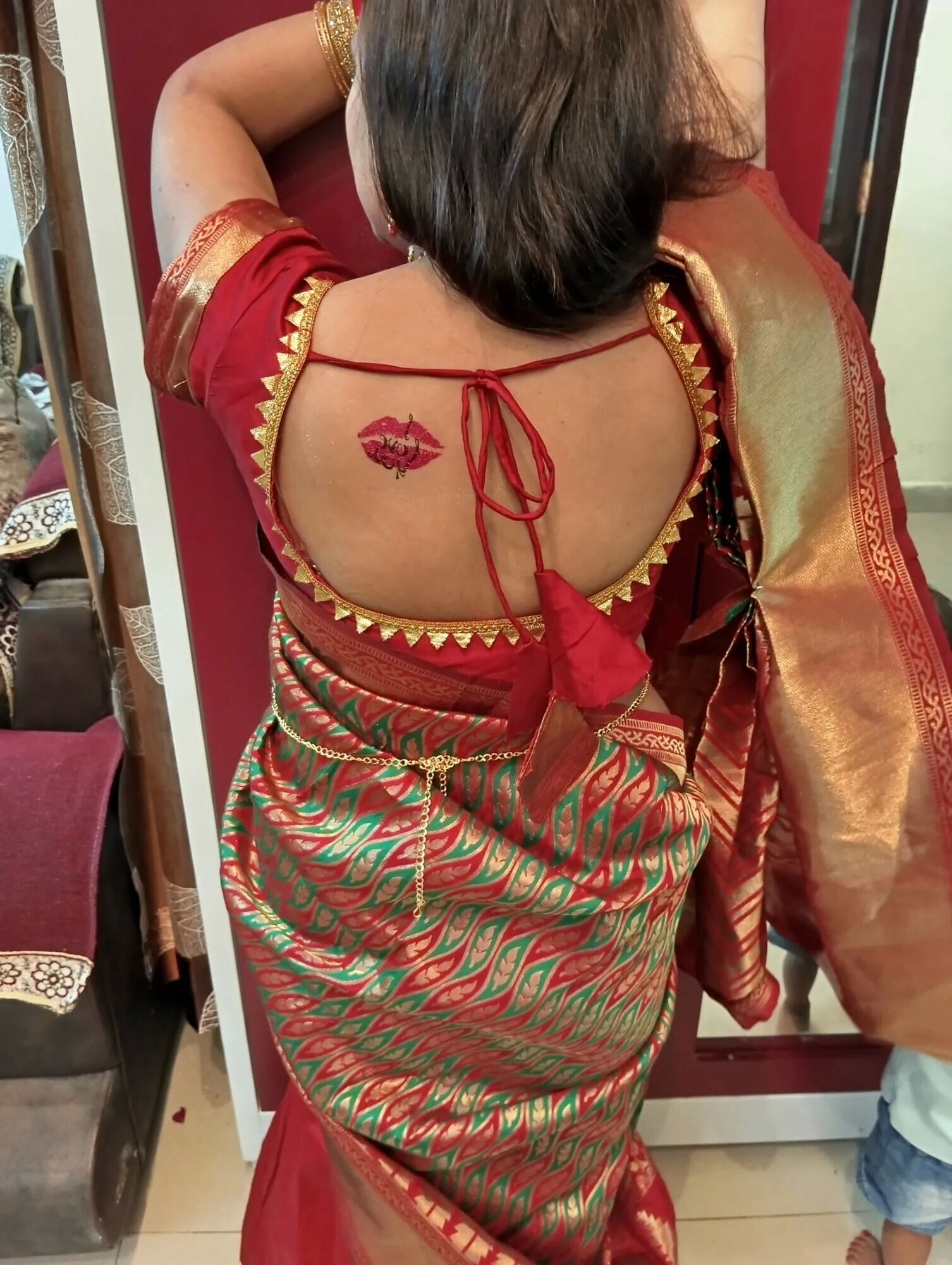 My wife Ankita dressed up for her ex boyfriend - 6 Pics