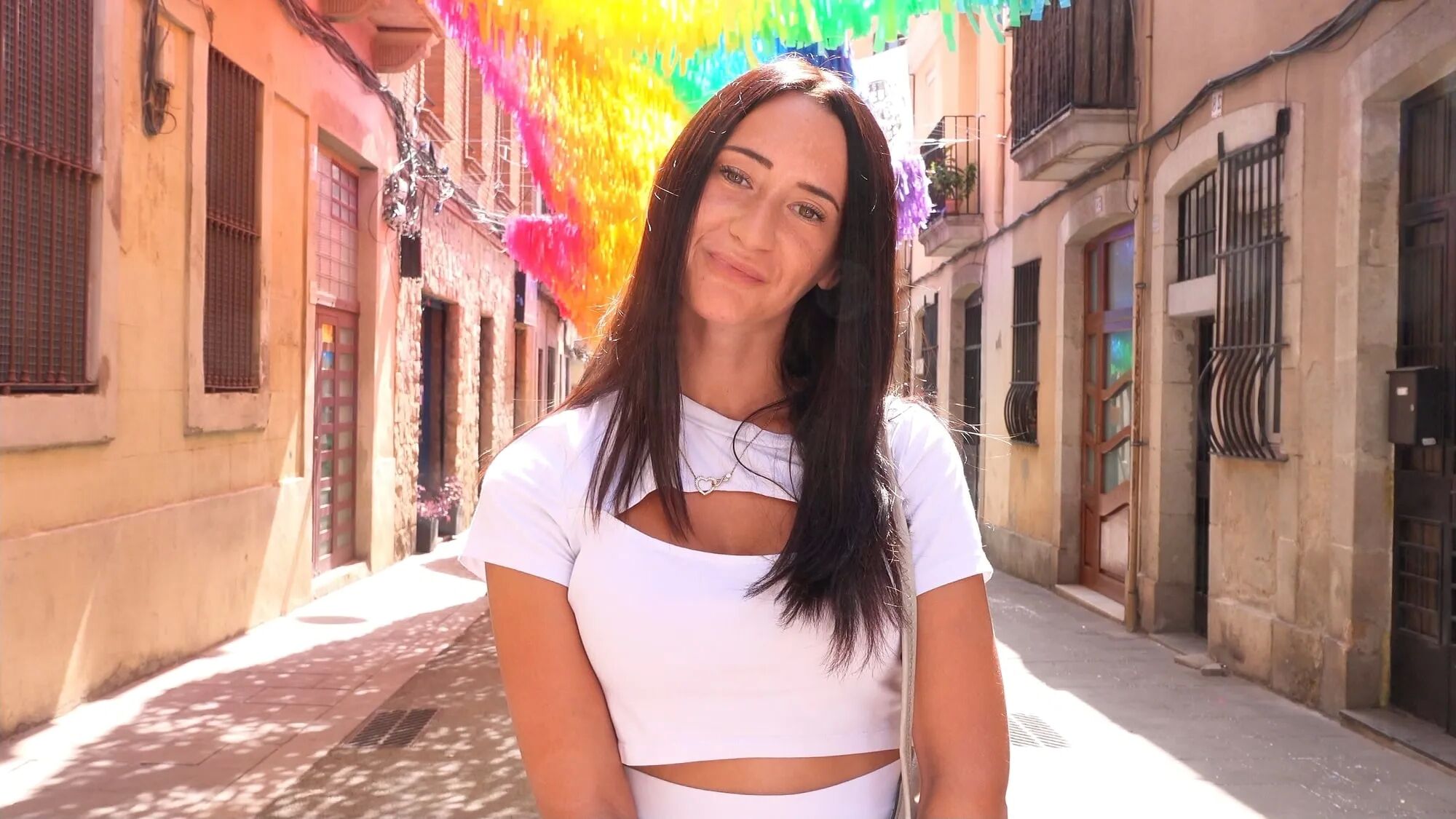 Skinny Saggy Tits Girl Mina Moreno at Casting Fuck - 10 Pics