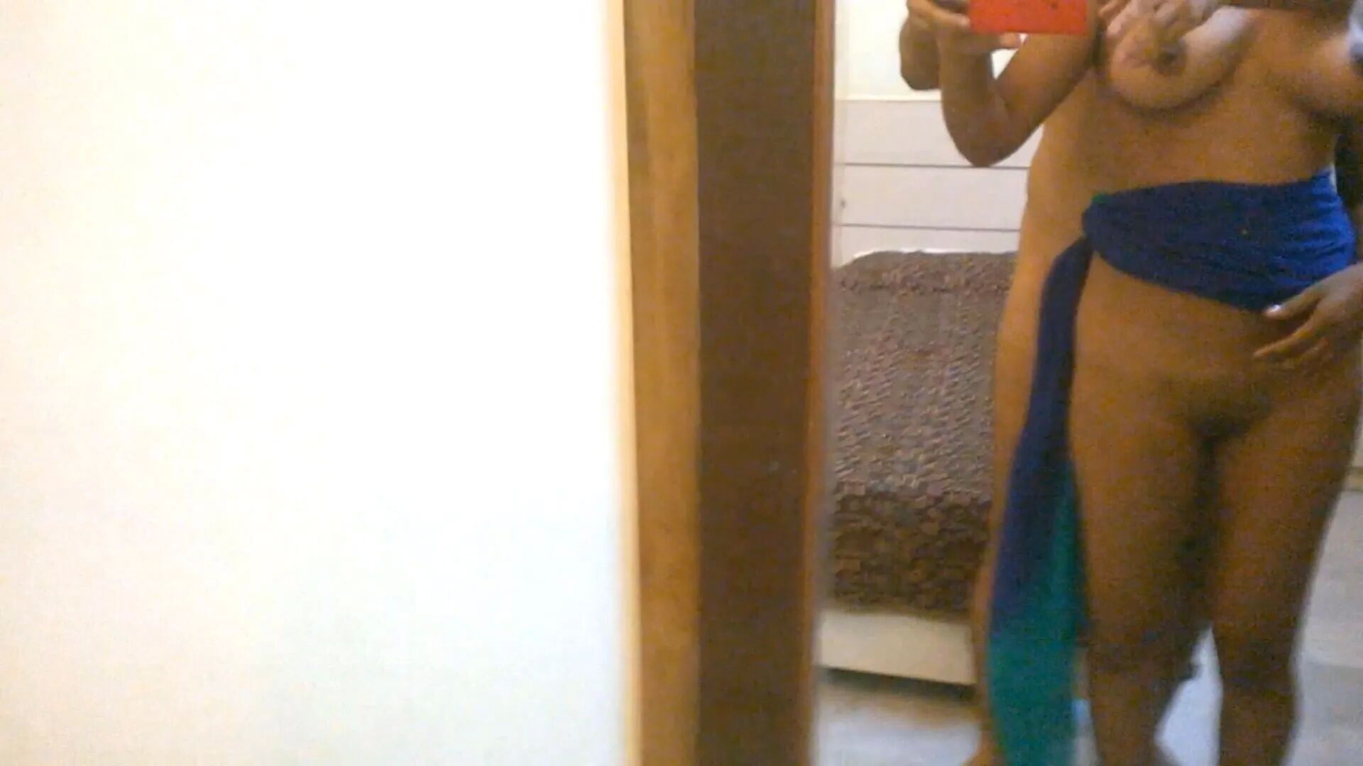 Boob press, pussy suck of Priya in Front of the hotel mirror - 76 Pics