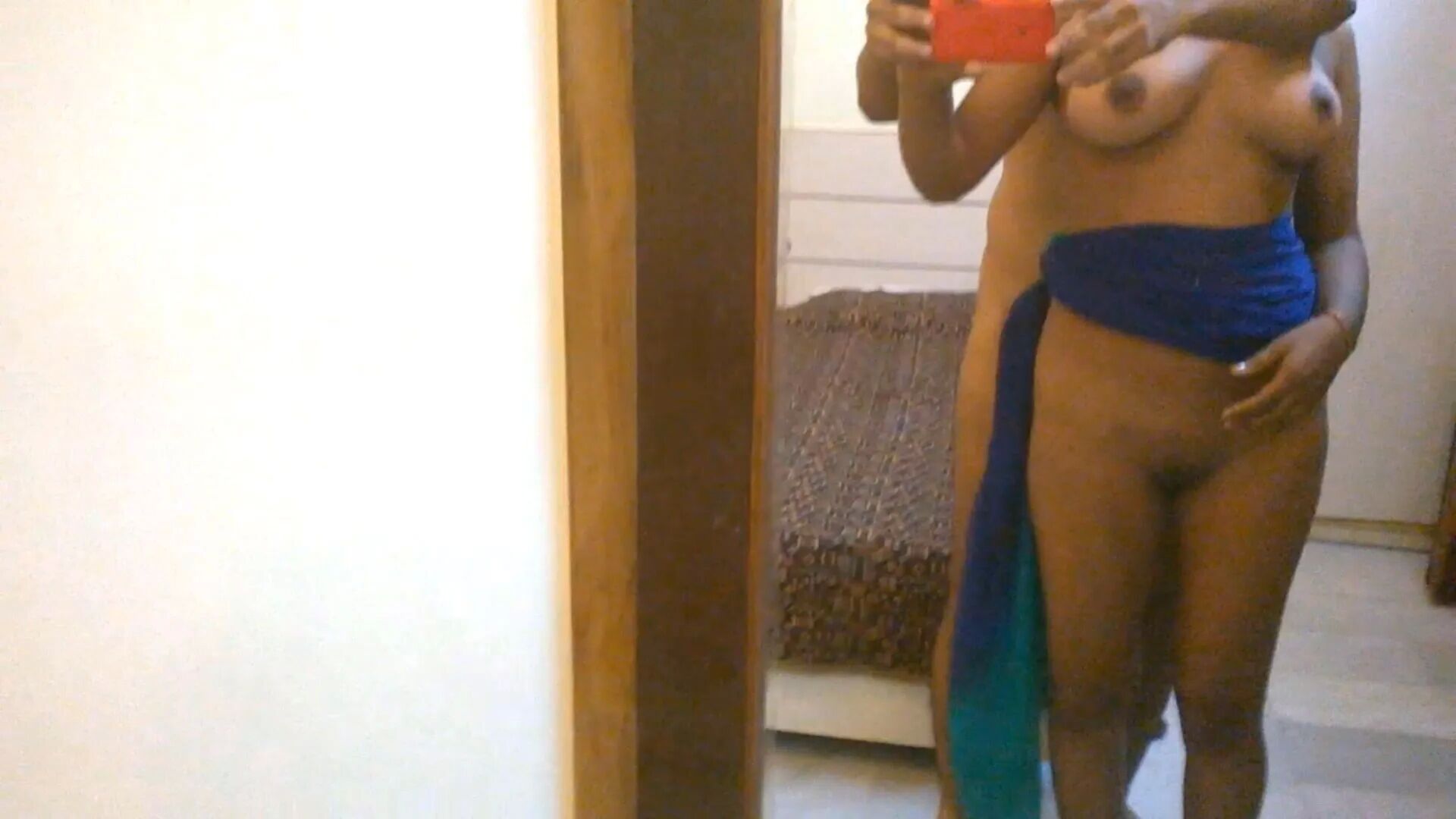 Boob press, pussy suck of Priya in Front of the hotel mirror - 76 Pics