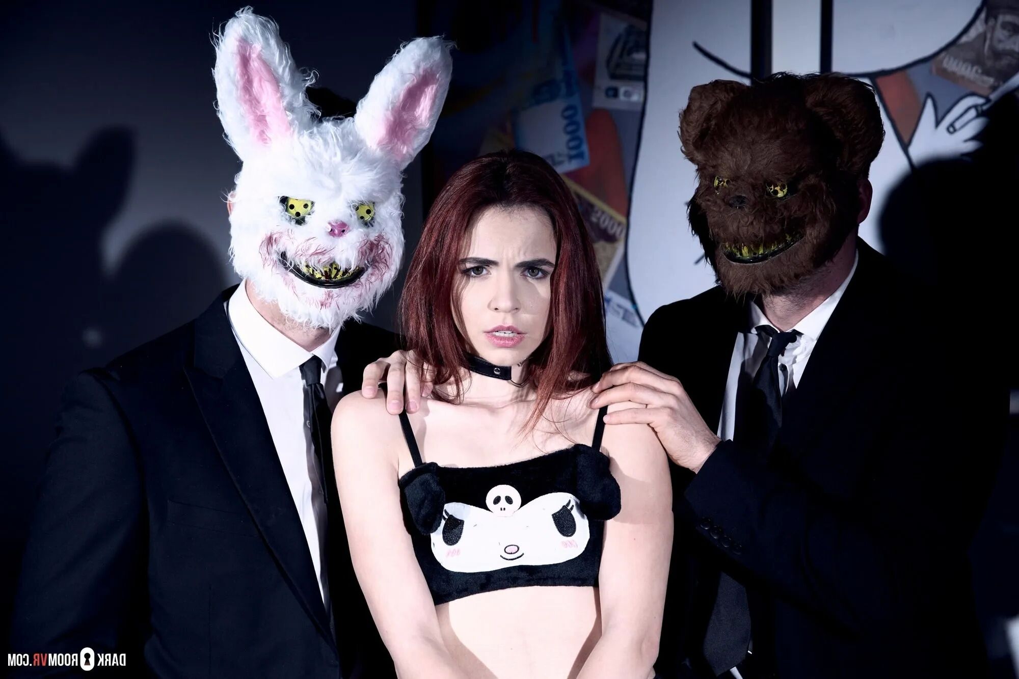 Gamer girl gets shocking threesome out of her dreams - 98 Pics