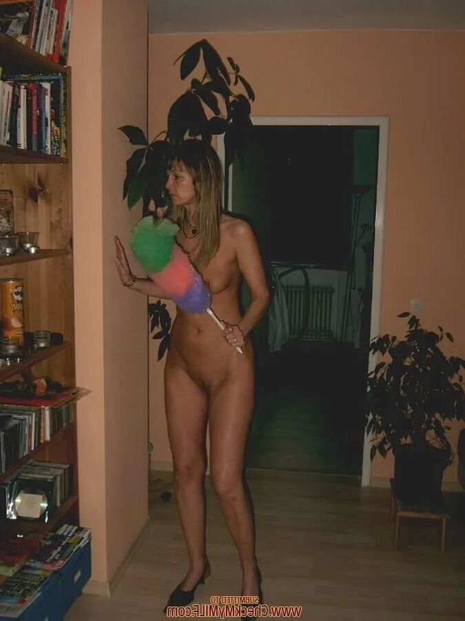 Check My MILF - Naked around the house - 24 Pics