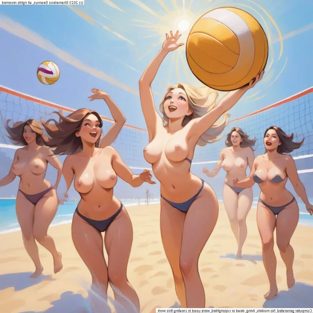 College Volleyball - 22 Pics