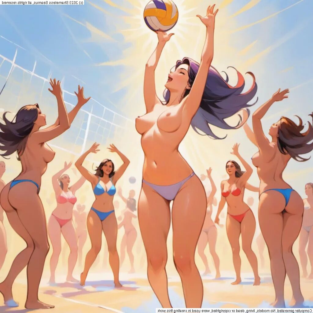 College Volleyball - 22 Pics