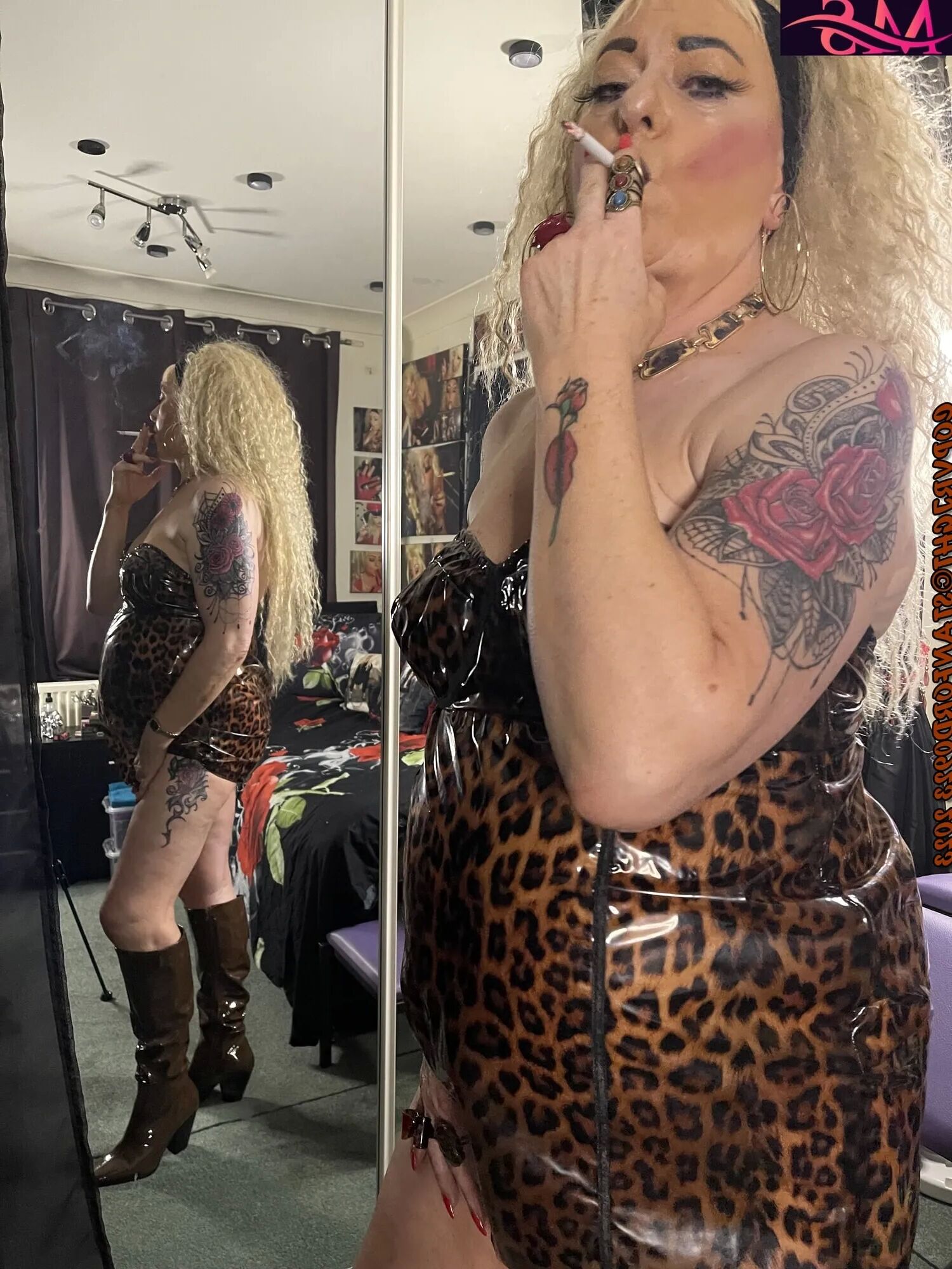 SHIRLEY SLUT 622 LEOPARD MOMMY - 46 Pics