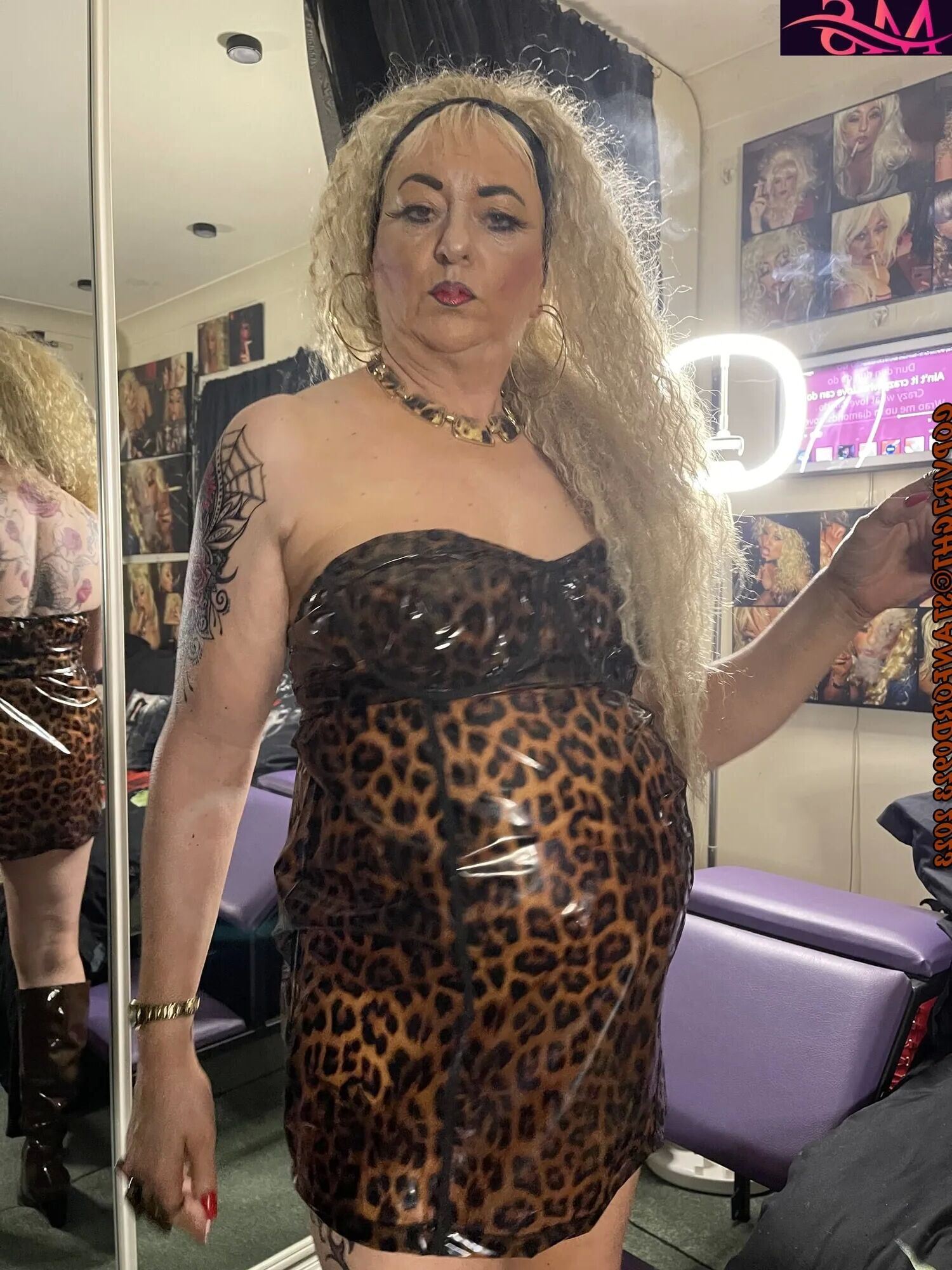 SHIRLEY SLUT 622 LEOPARD MOMMY - 46 Pics