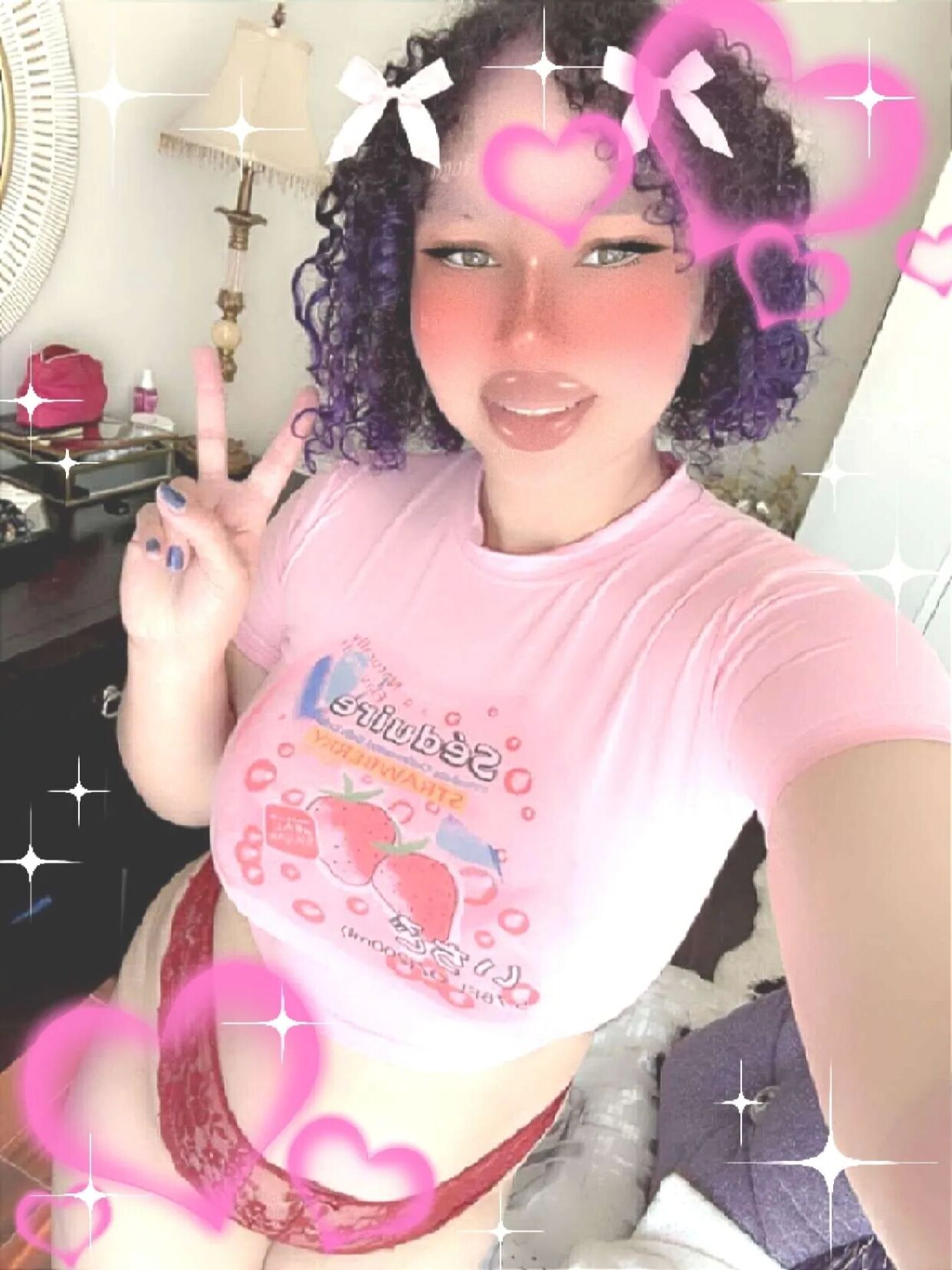 Big Tiddy Strawberry Egirl Vanilla Faith - 7 Pics