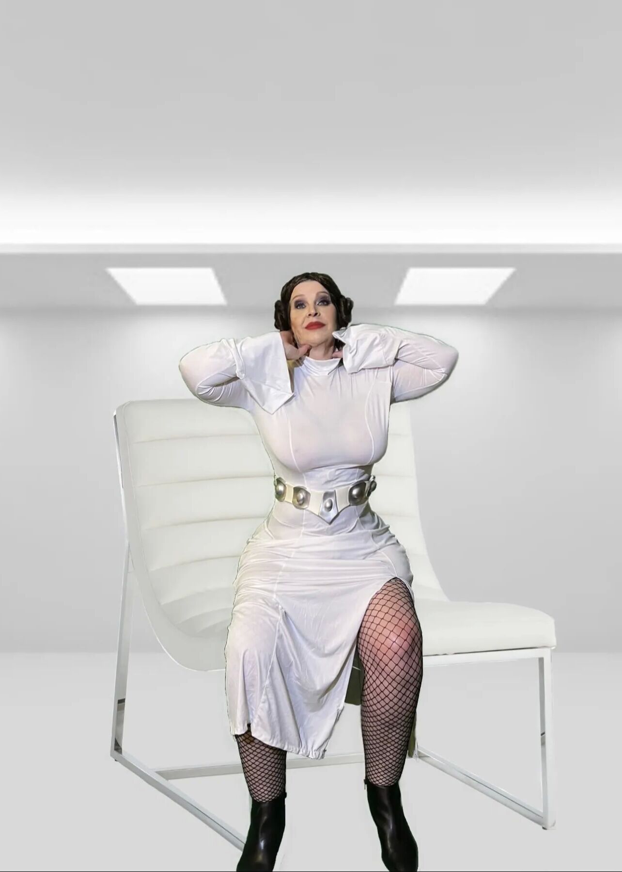 Granny Princess Leia Becomes Darth Tochter - 37 Pics