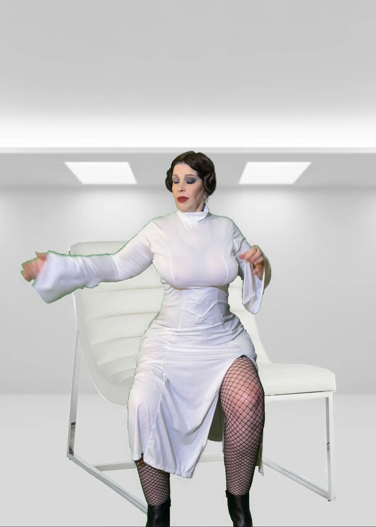 Granny Princess Leia Becomes Darth Tochter - 37 Pics