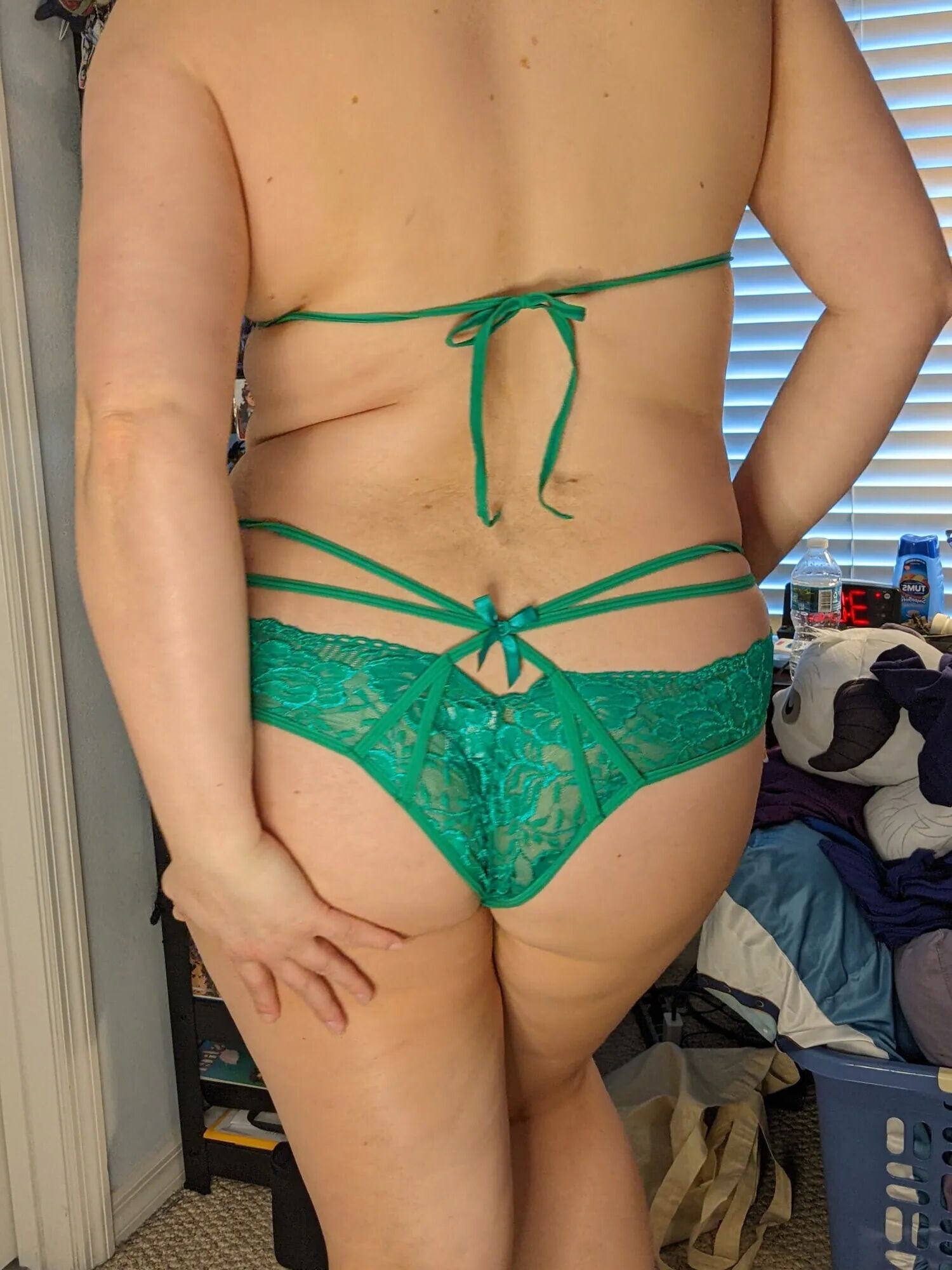 New Green Lingerie Set - 22 Pics