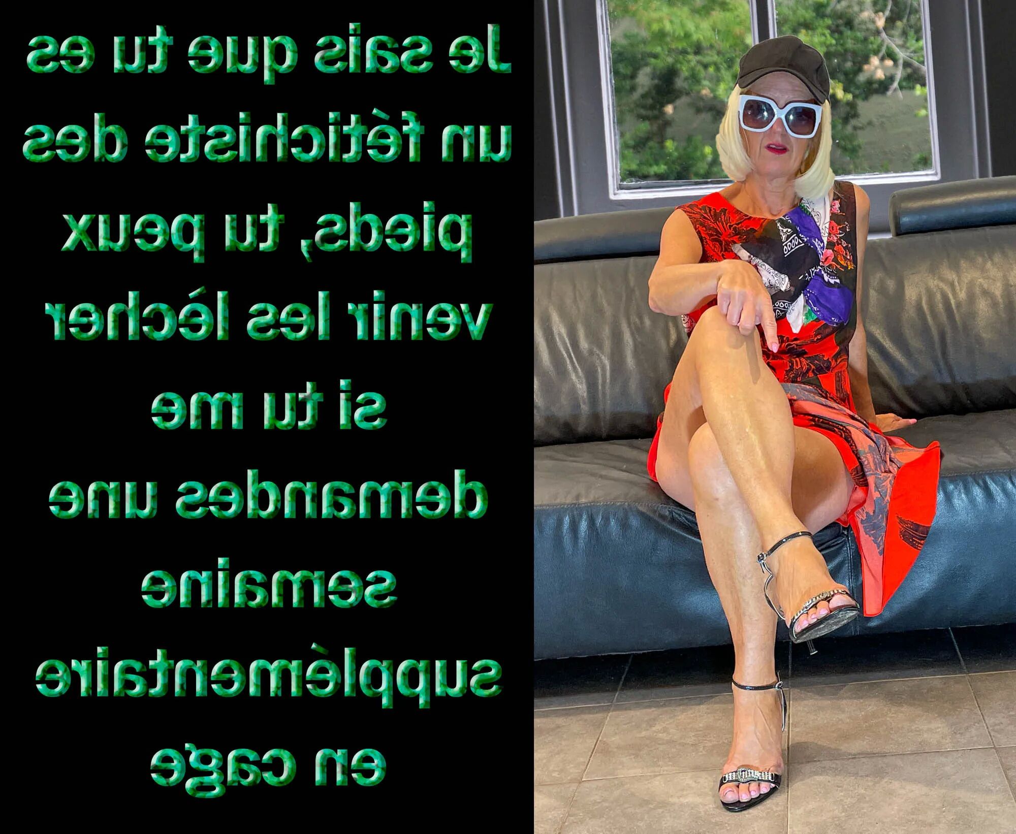 Femdom sissy chastity 455-465 - 100 Pics