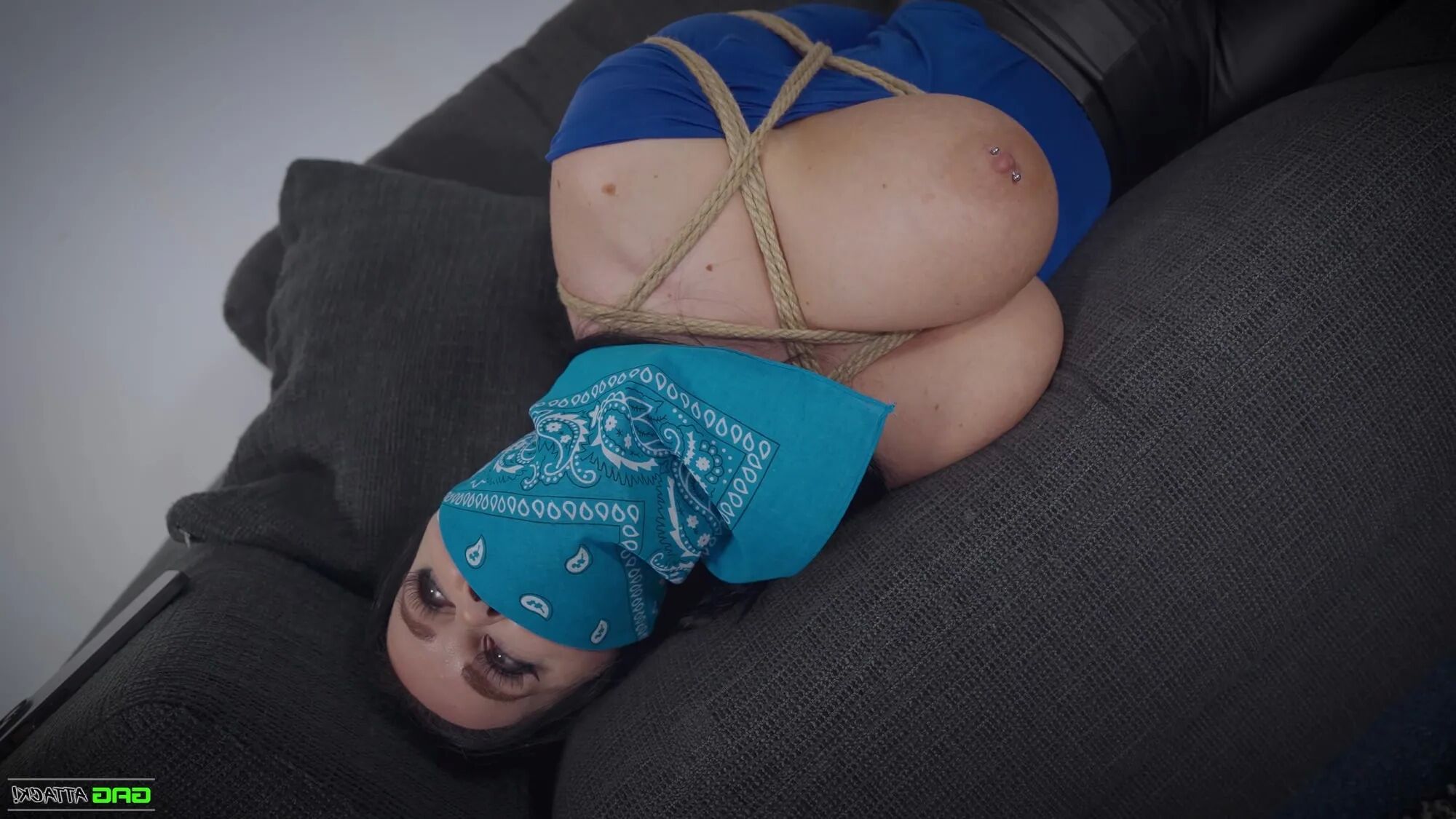 Jada - Tie Up and Tape Gag Me Hard in Bondage - 21 Pics