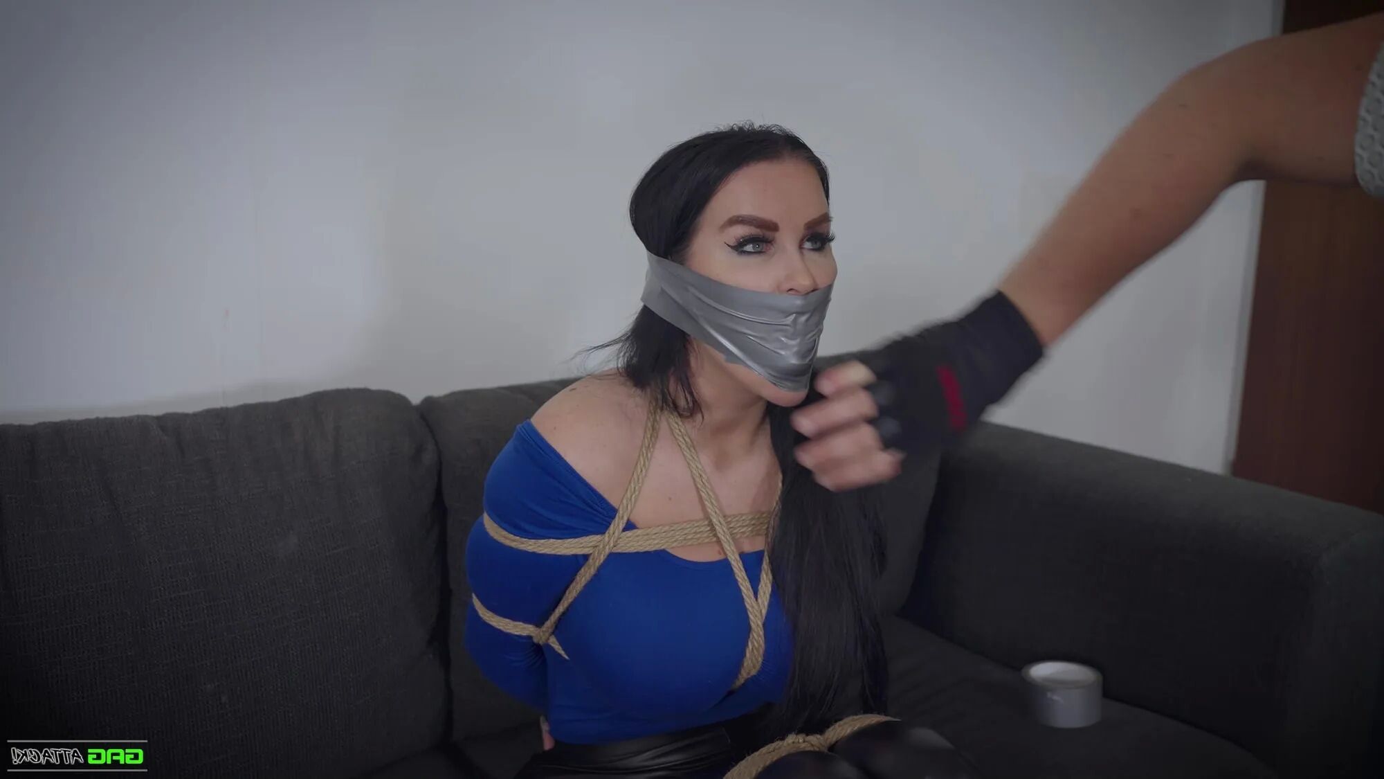 Jada - Tie Up and Tape Gag Me Hard in Bondage - 21 Pics