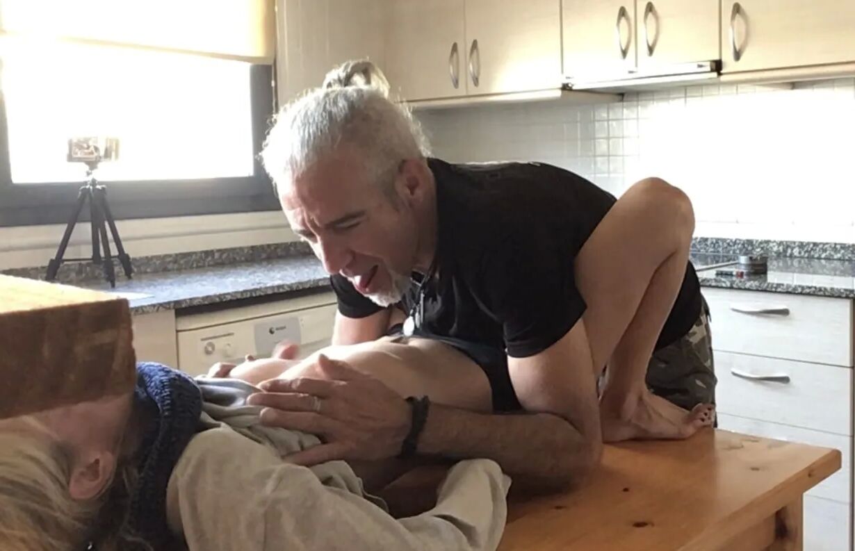 LOVE IN THE KITCHEN ( Full vid in my profile ) - 88 Pics