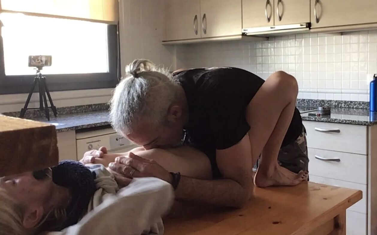 LOVE IN THE KITCHEN ( Full vid in my profile ) - 88 Pics