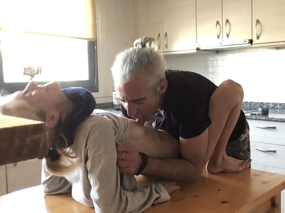 LOVE IN THE KITCHEN ( Full vid in my profile ) - 88 Pics