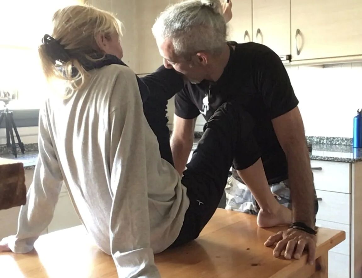 LOVE IN THE KITCHEN ( Full vid in my profile ) - 88 Pics