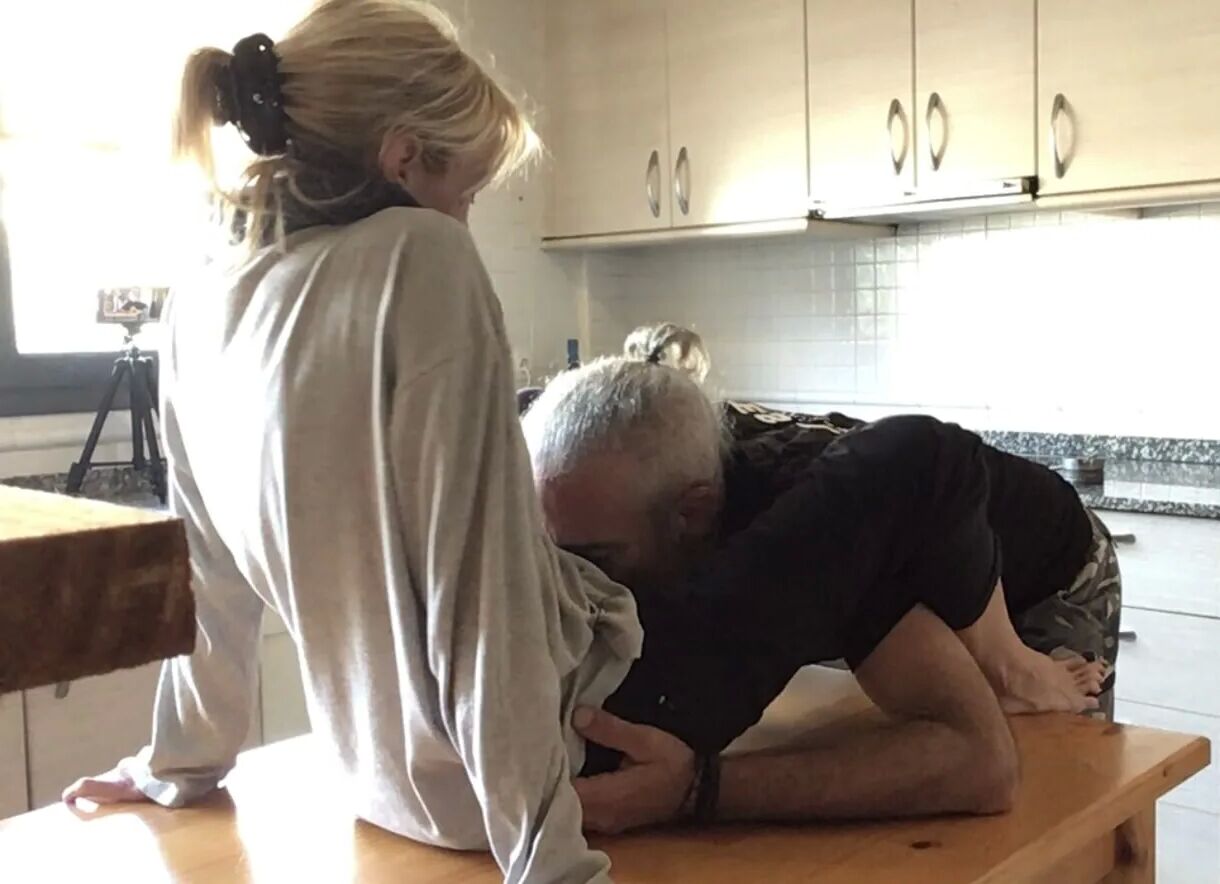 LOVE IN THE KITCHEN ( Full vid in my profile ) - 88 Pics