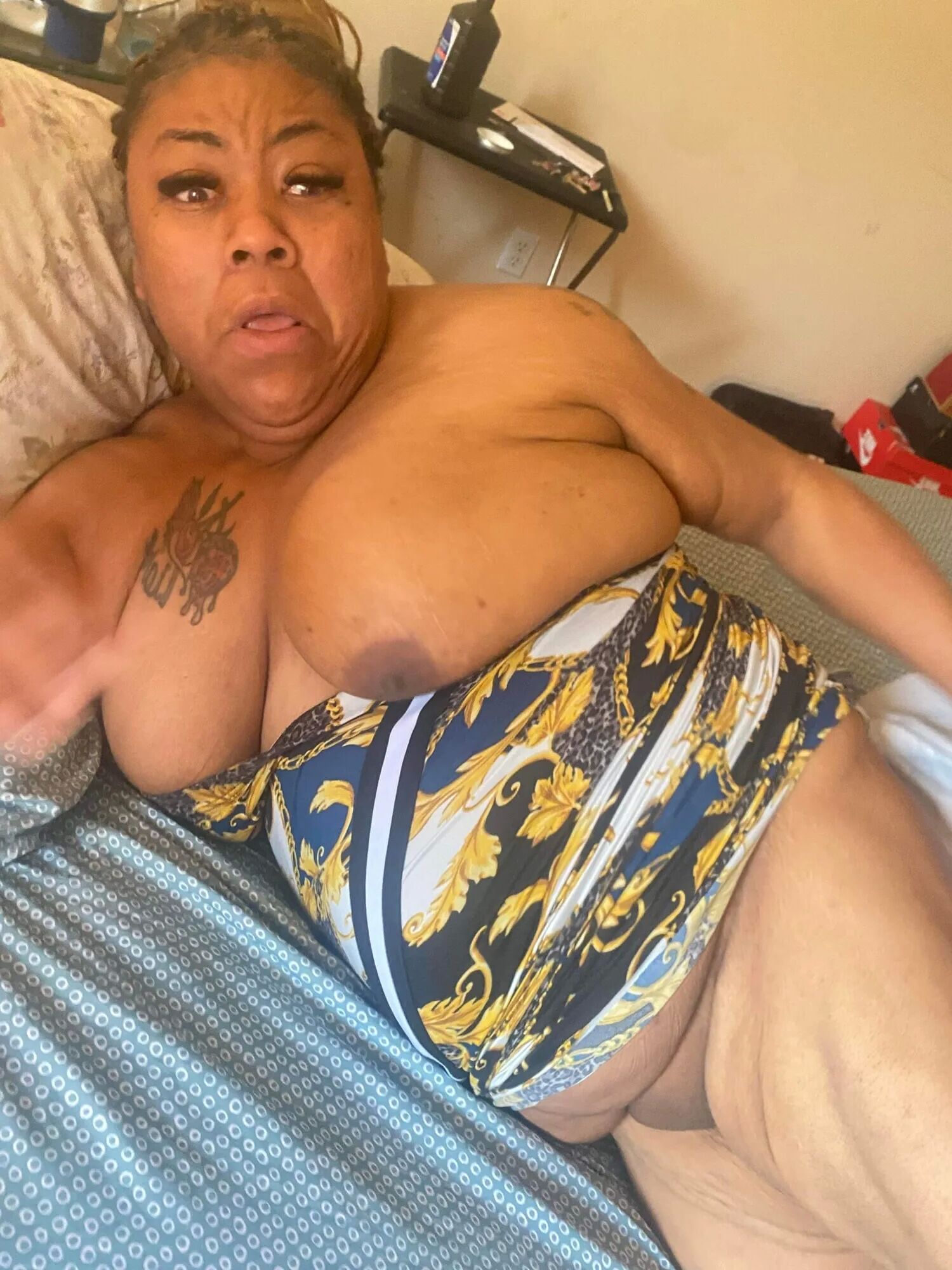 Fat Belly Pig Hoe Tiara Danielle Cox Detroit MI Exposed Hoe - 59 Pics