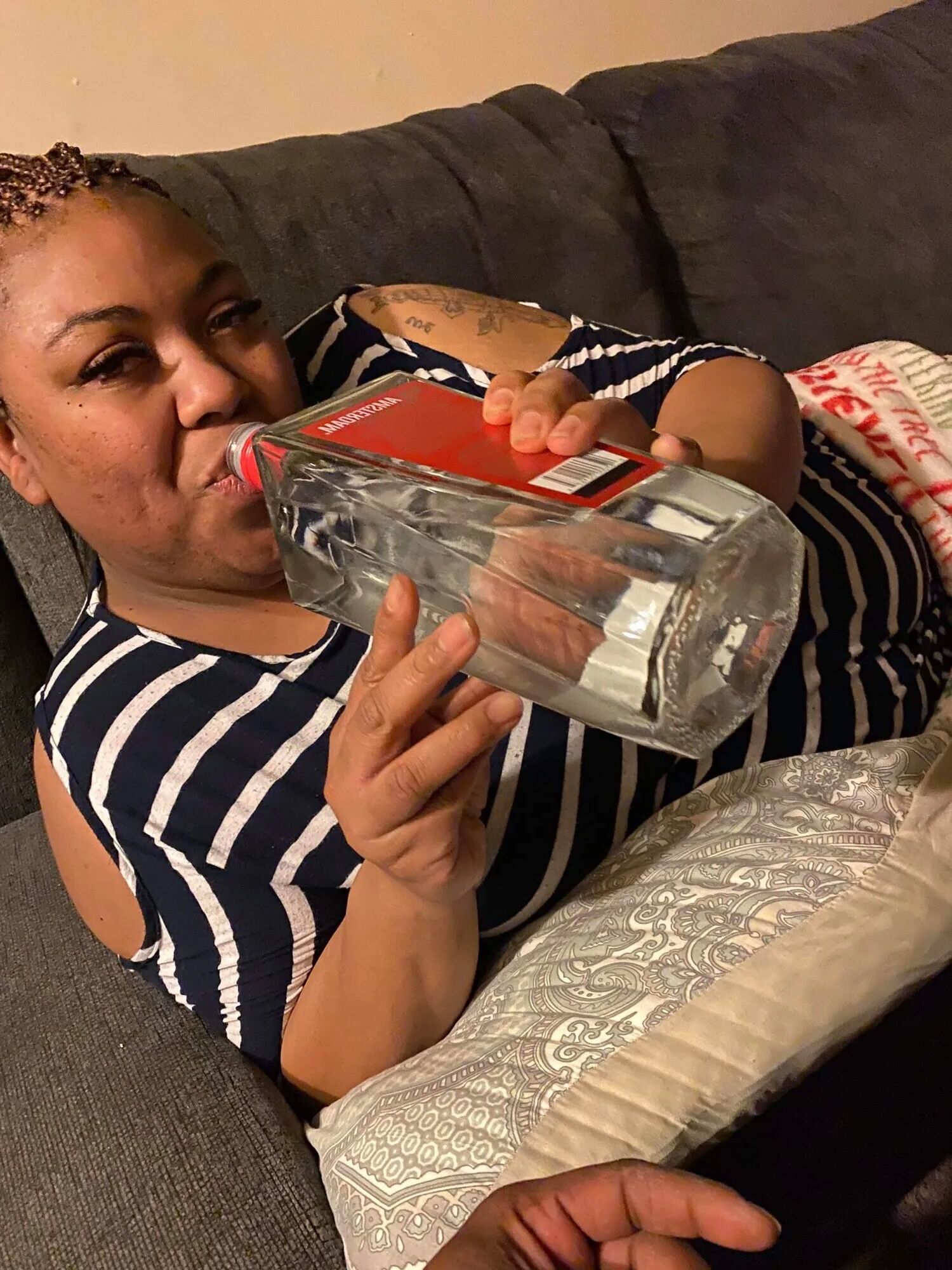Fat Belly Pig Hoe Tiara Danielle Cox Detroit MI Exposed Hoe - 59 Pics