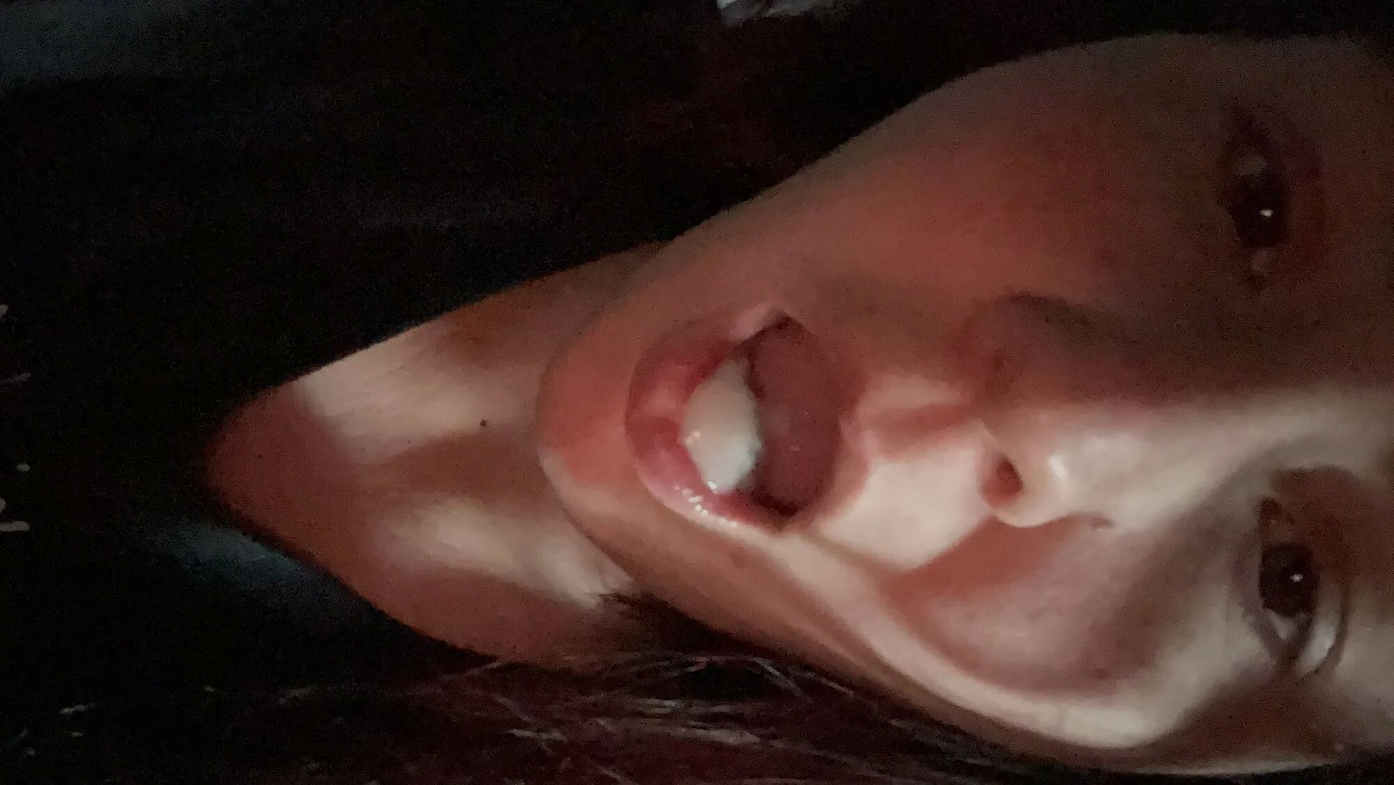 Cum in mouth - 6 Pics