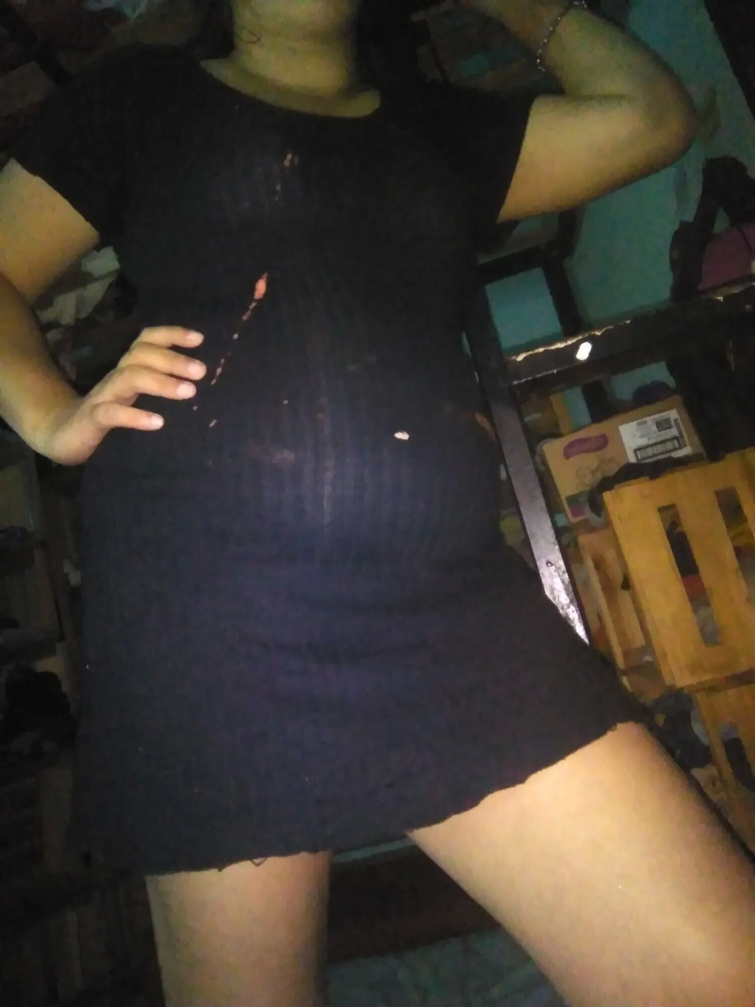 Pack 26: vestido corto muestra el culo, creampie - 21 Pics
