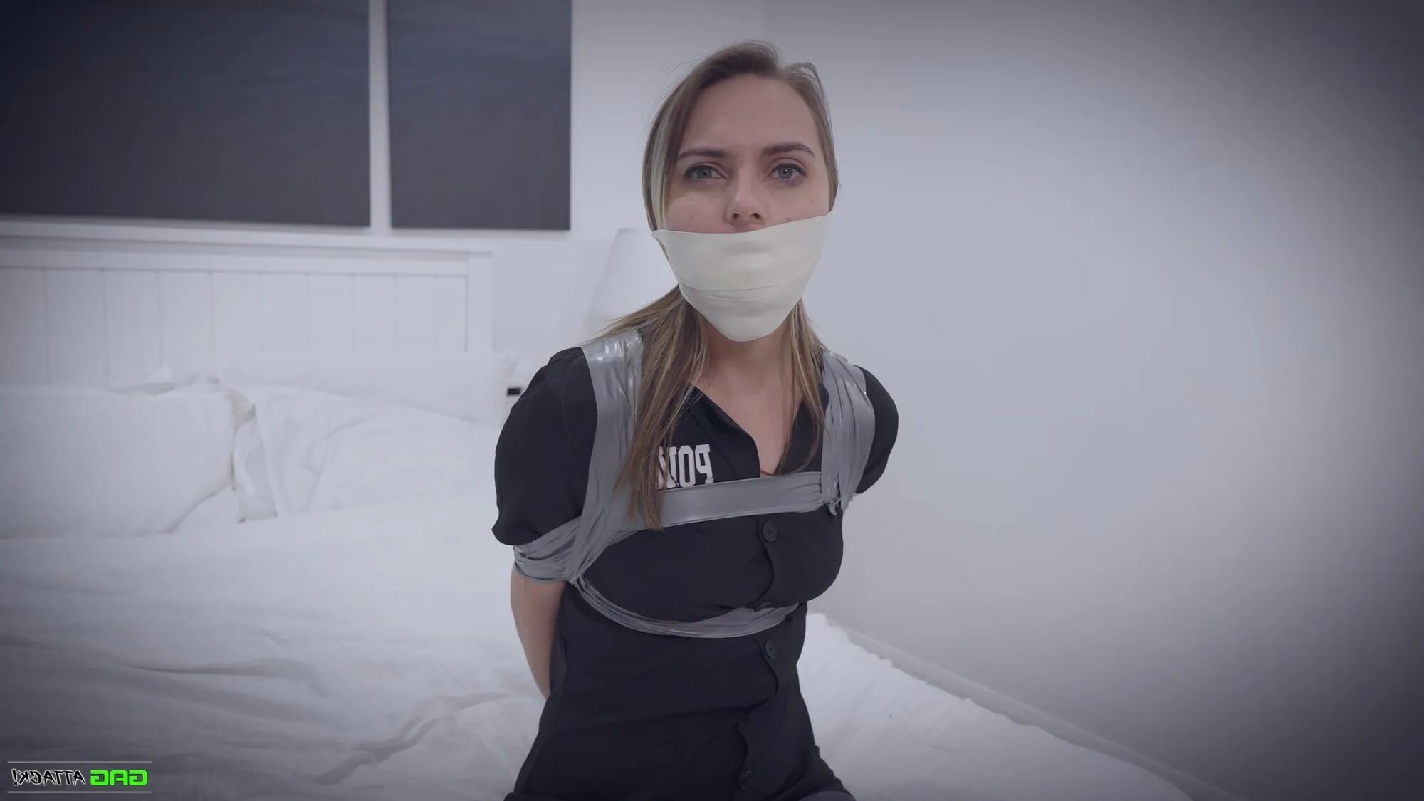 Chloe Toy - Police Officer in Bondage - 21 Pics
