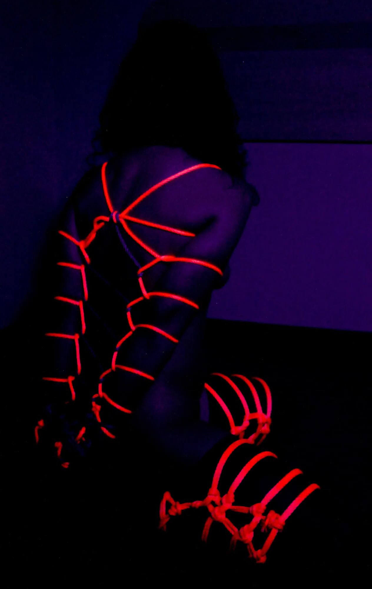 FlamesToAshes first rope tie photoshoot - 20 Pics